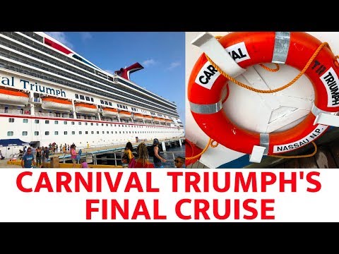 Carnival Triumph's Final Cruise (2019)