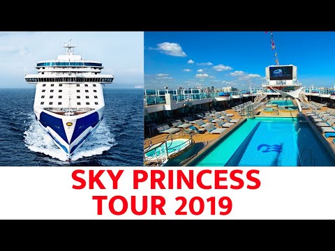 Sky Princess Ship Tour (2019)