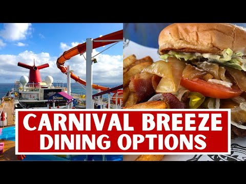 Carnival Breeze Food Tour (2019)