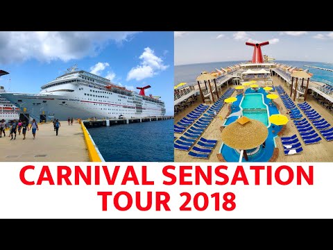 Carnival Sensation Ship Tour (2018)