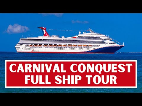 Carnival Conquest Ship Tour (2019)