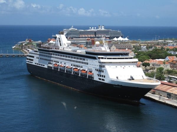 holland america maasdam exterior aerial