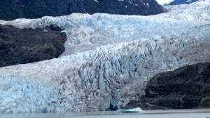 Mendenhall Glacier in the Tongass National Forest. 