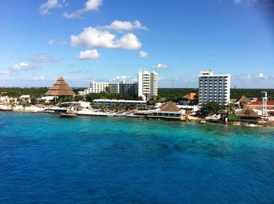 Cozumel blue waters