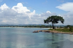 Negril coastline, with the famous 