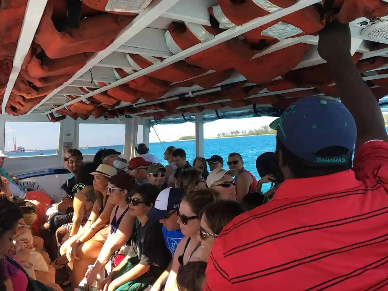 Ferry in Nassau Bahamas