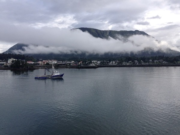 A foggy start to a day in Sitka, Alaska. 