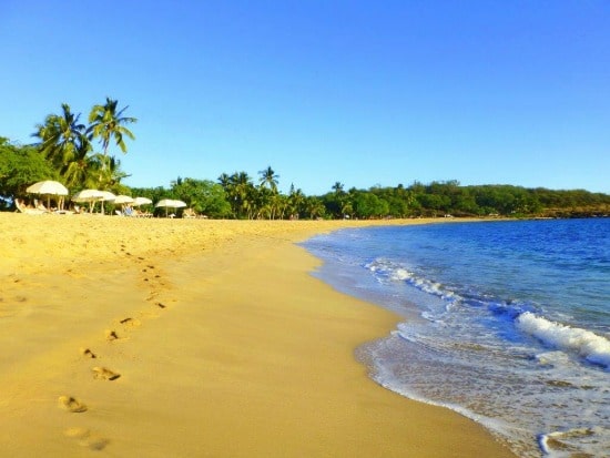 Beautiful Hulopoe Beach