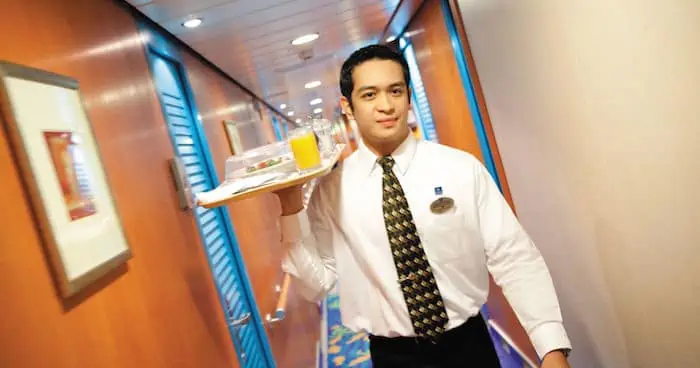 NCL room service cruise gratuities