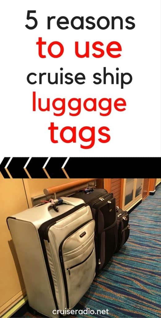 5 Reasons to Use Cruise Ship Luggage Tags
