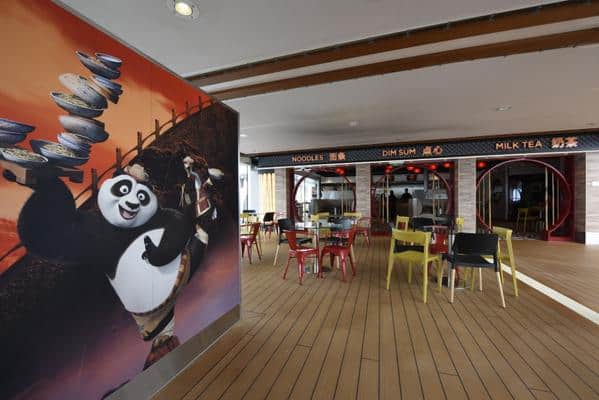 Kung Fu Panda venue on Quantum of the Seas.