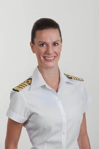 Captain Kate McCue. photo: Celebrity