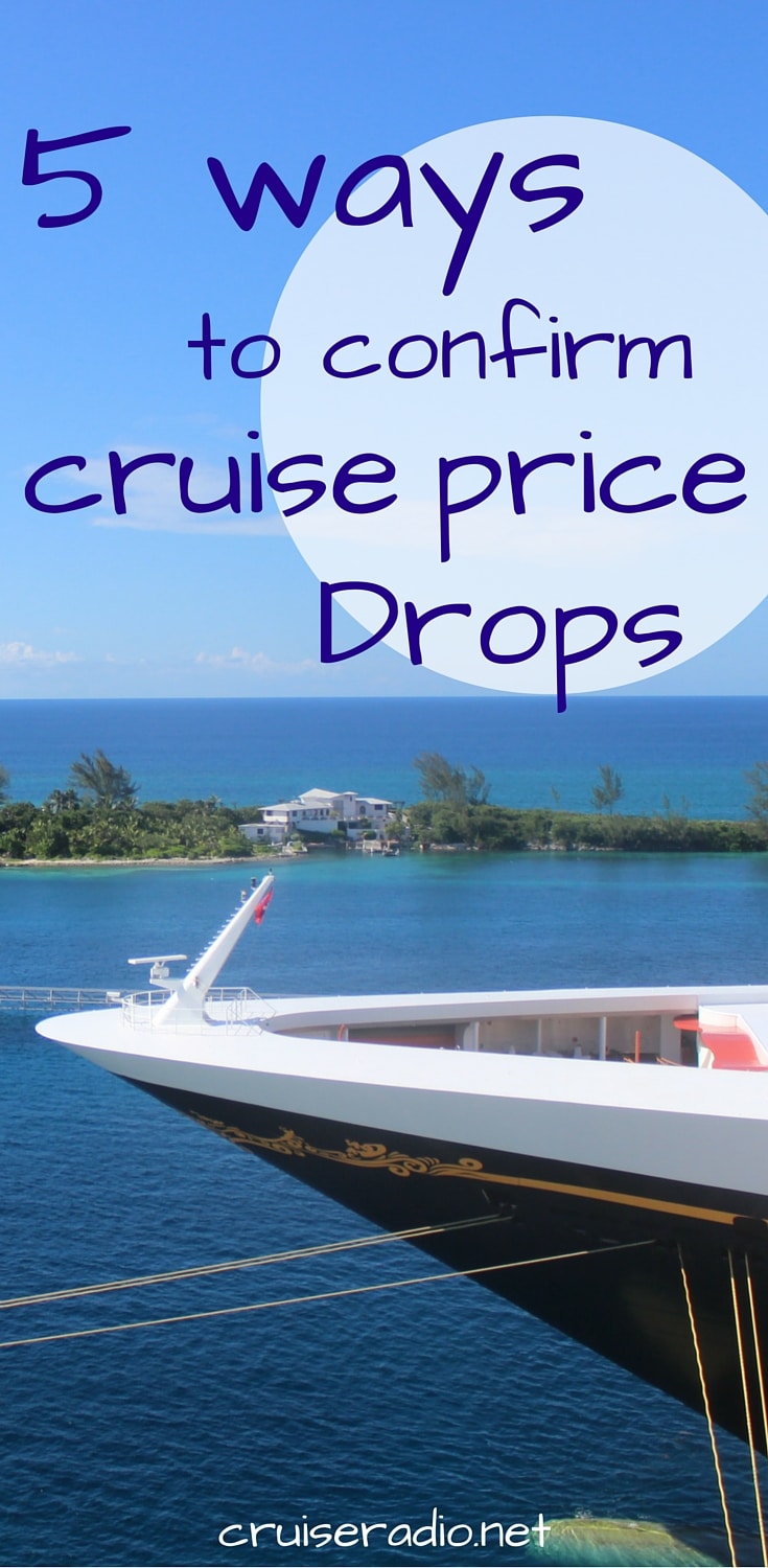 what if my cruise price drops