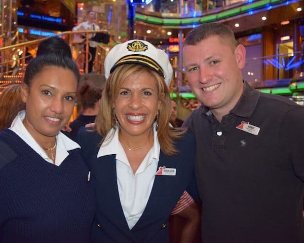 Hoda Kotb Surprises Fan Aboard Carnival Ecstasy