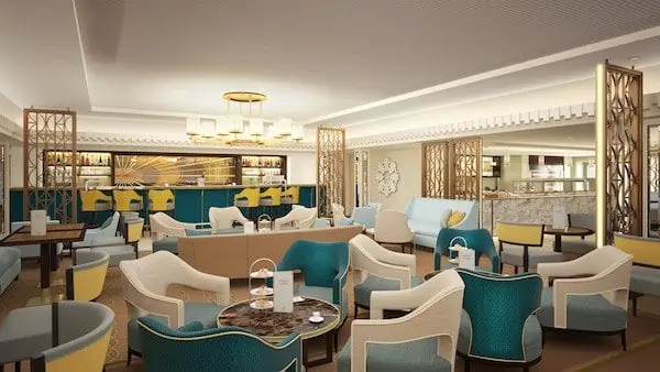 rendering of the future Carinthia Lounge