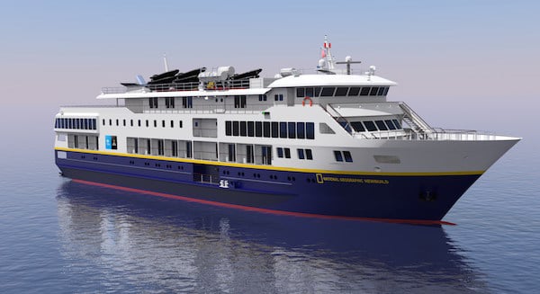 rendering courtesy of Lindblad Expeditions - National Geographic