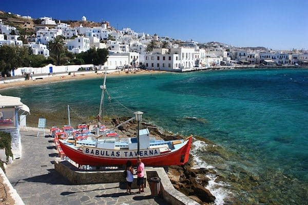 one of the new ports of call, Mykonos, Greece. photo: flickr/Ion.