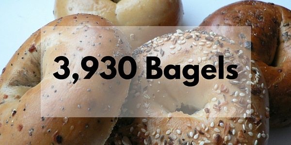 3,930 Bagels