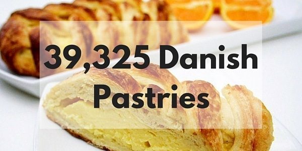 39,325 Danish Pastries