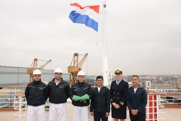 ms Koningsdam in Fincantieri Shipyard.