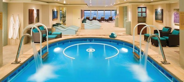 Indoor Spa Pool - Norwegian Cruise Line