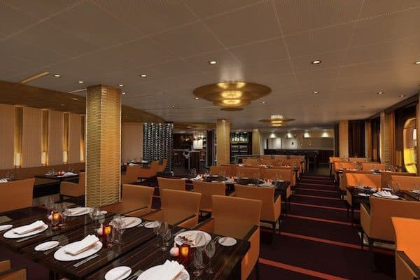 Fahrenheit 555 Steakhouse - rendering: Carnival Cruise Line