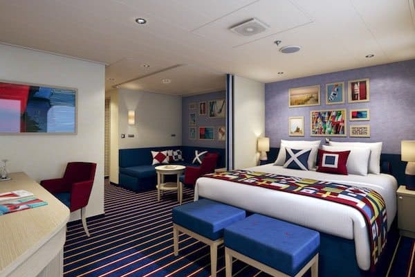 Family Harbor Suite - rendering: Carnival Cruise Line