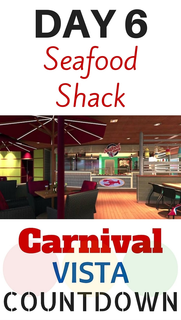 Carnival Vista Countdown #carnival #carnivalvista #seafood #food #cruise #travel #vacation 