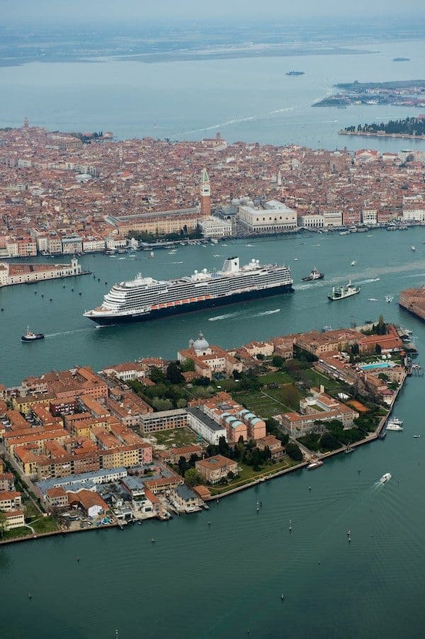 Koningsdam Aerial Venice