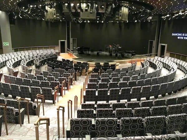 World Stage Theater with 270 degrees of screens