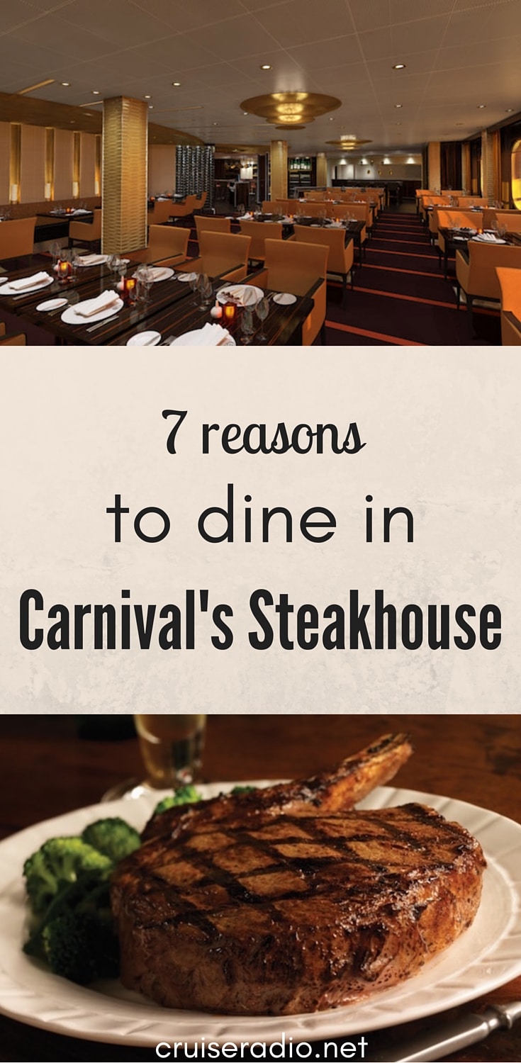 #carnival #steakhouse #food #traveltips #travel #vacation #cruise