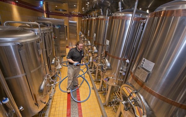 beer cellar inside Vista