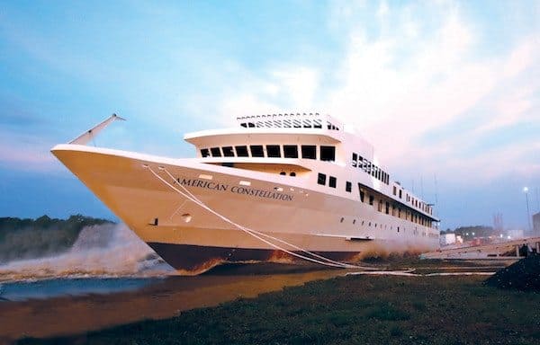 American Cruise Lines Successfully Launched American Constellation