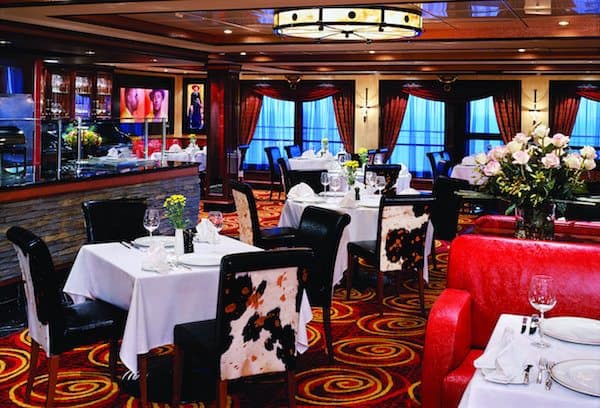 Cagney's Steakhouse - Norwegian Cruise Line