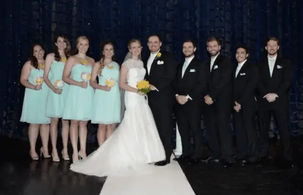 carnival cruise line wedding