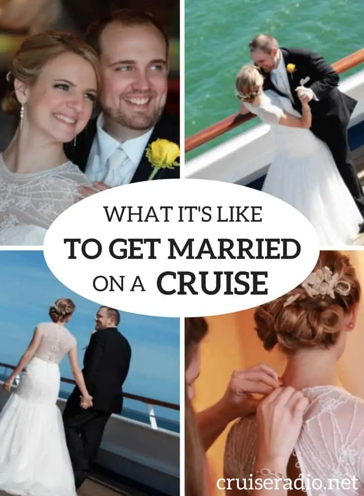 getting married on a cruise