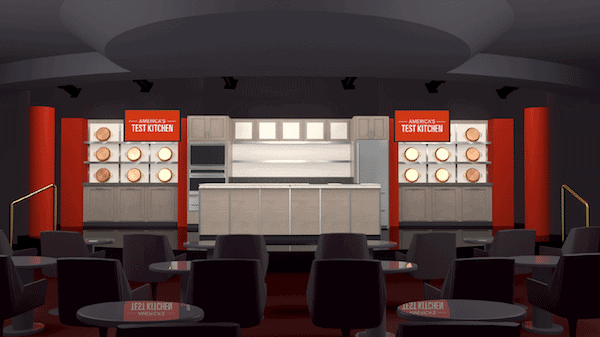 rendering of the new set