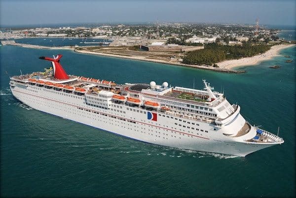 carnival imagination exterior aerial