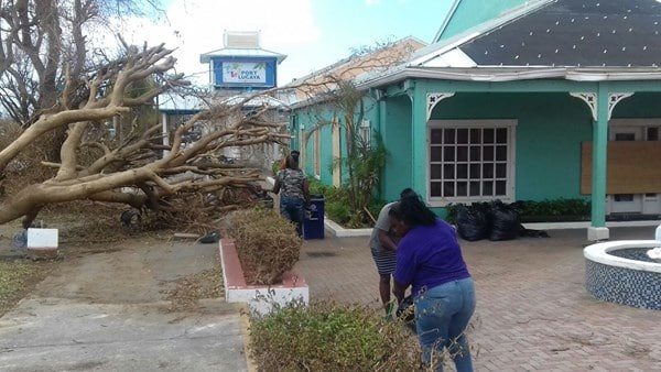 Freeport after Hurricane Matthew hit the island in early Oct. photo: Freeport Bahamas