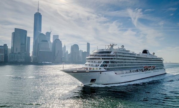 Aerial view of Viking Star