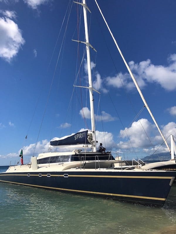 st. kitts nevis boat