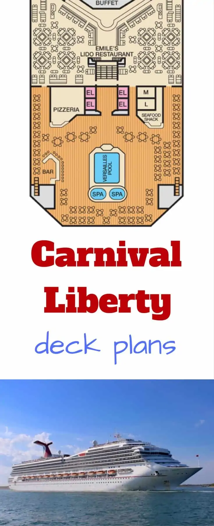 Carnival Liberty Deck Plans