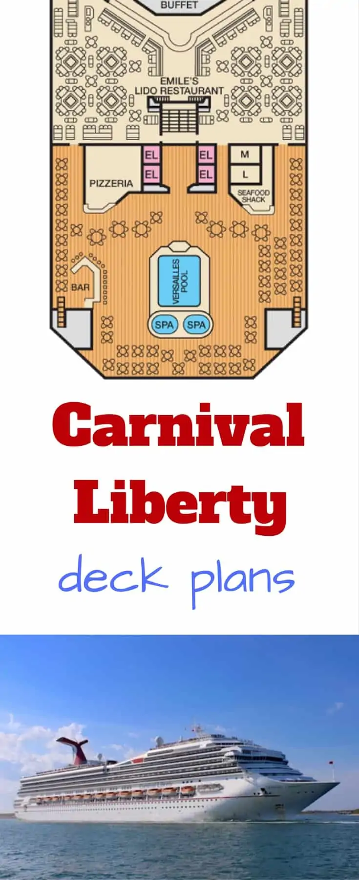 carnival cruise liberty floor plan