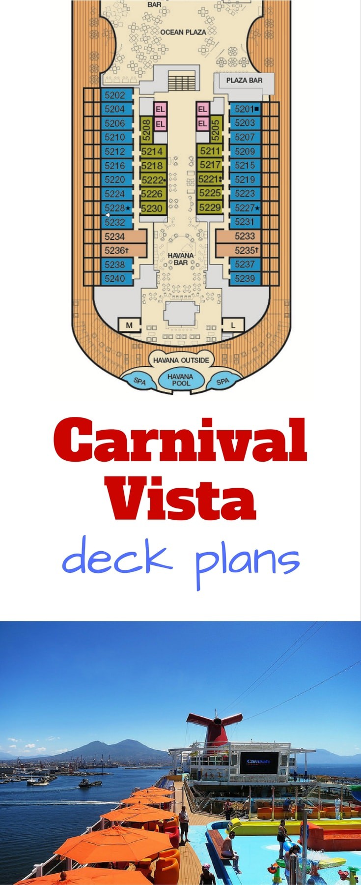 carnival vista cruise ship floor plan