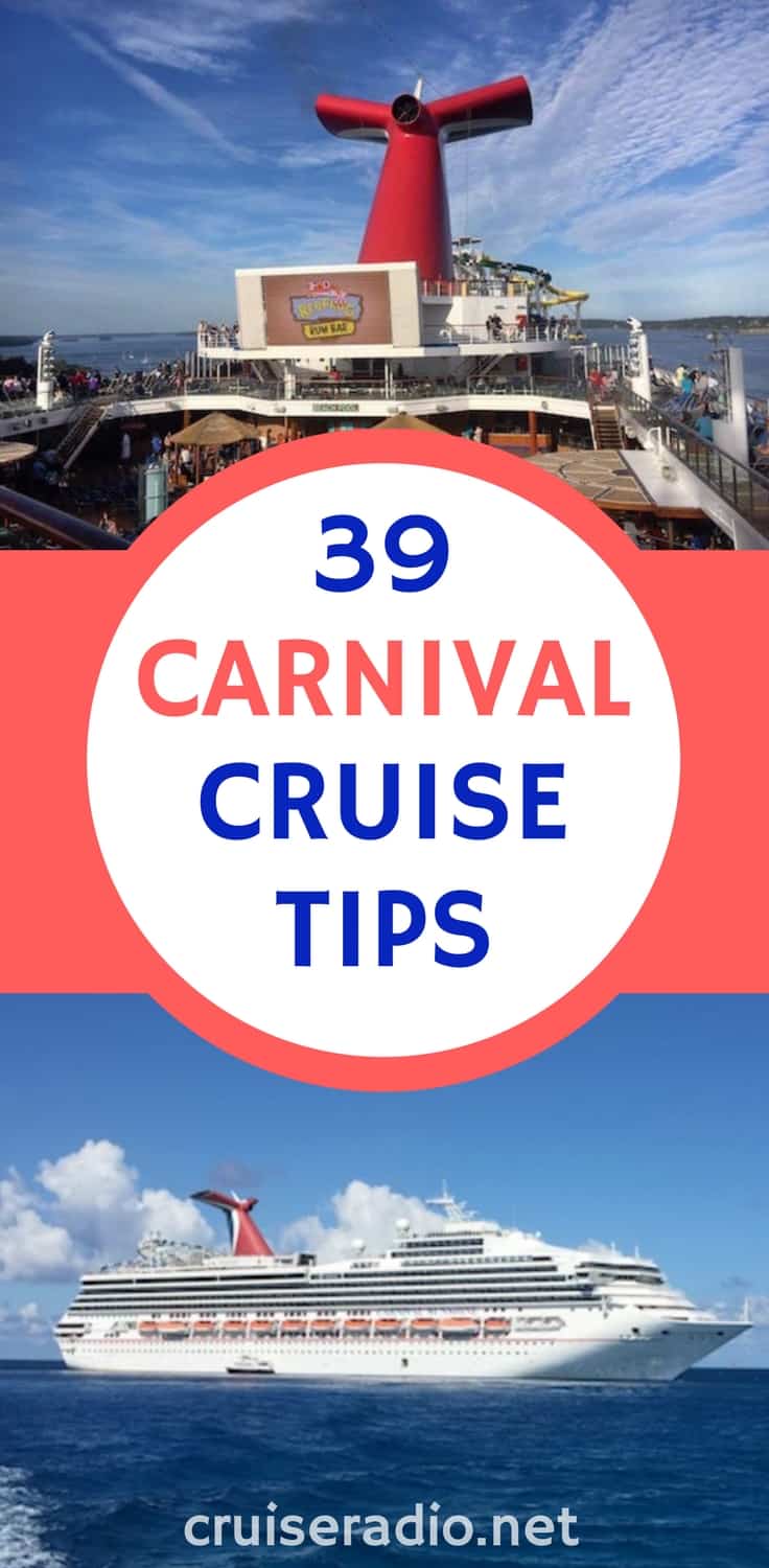 tips on carnival cruise