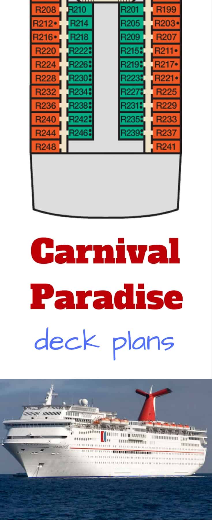 Carnival Cruise Ship Paradise Floor Plan - Image to u