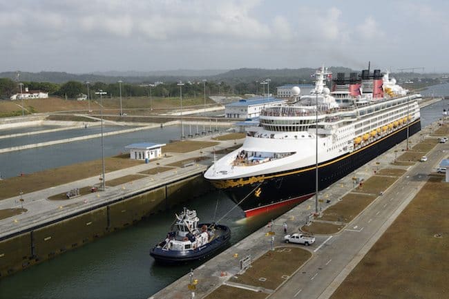 Disney Wonder Transited New Panamal Canal Locks Photo 1