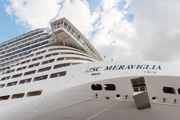 Official delivery of MSC Meraviglia to MSC Cruises