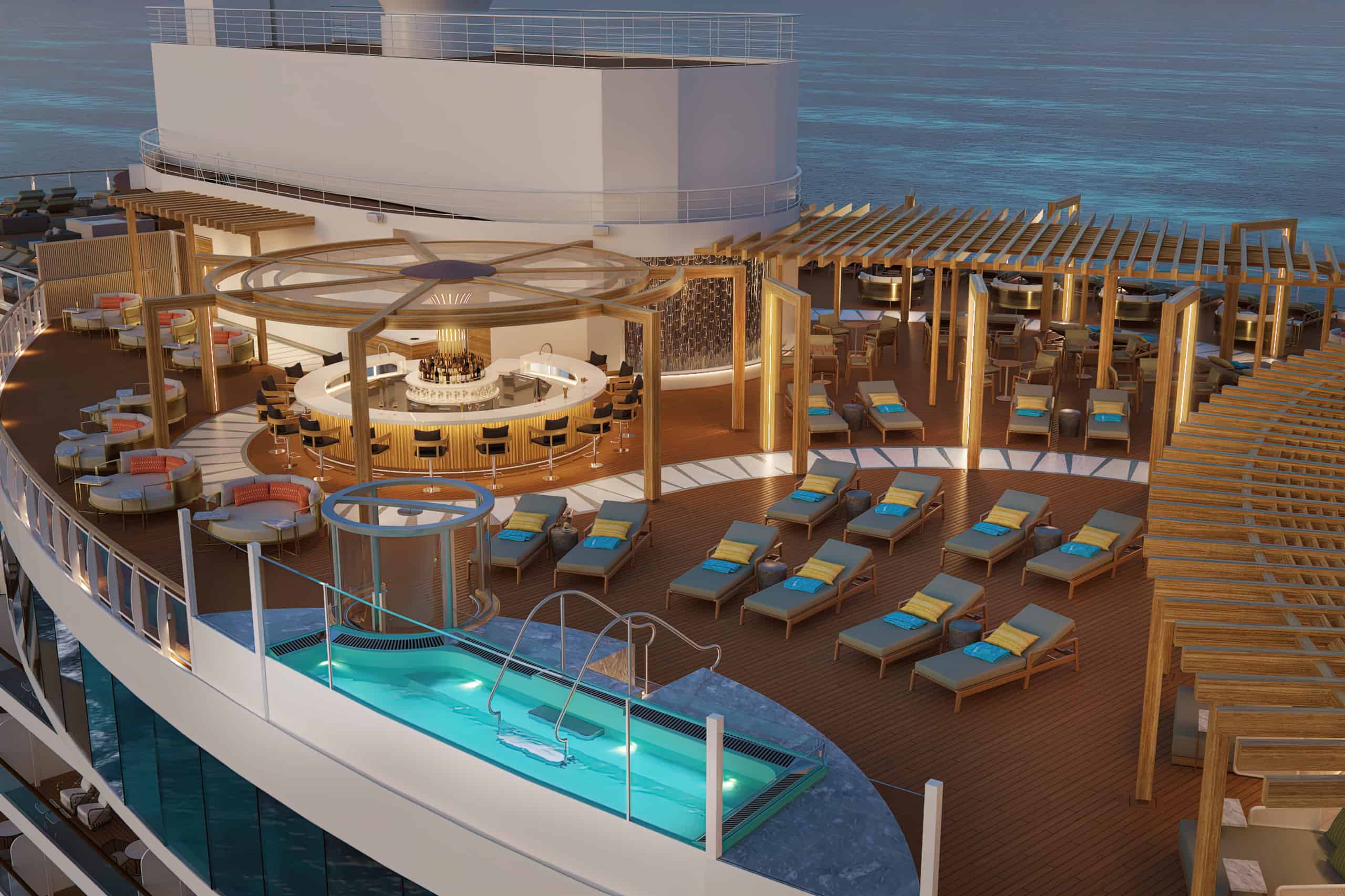 norwegian cruise line vibe beach club