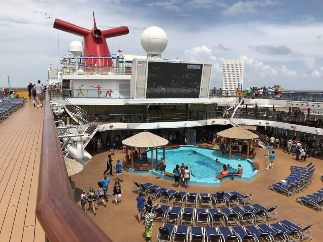 muster stations on carnival breeze